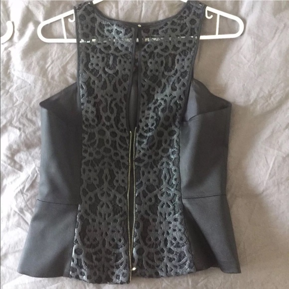 Kora Rae Lace + Silk Blend Sleeveless Top - Picture 5 of 6